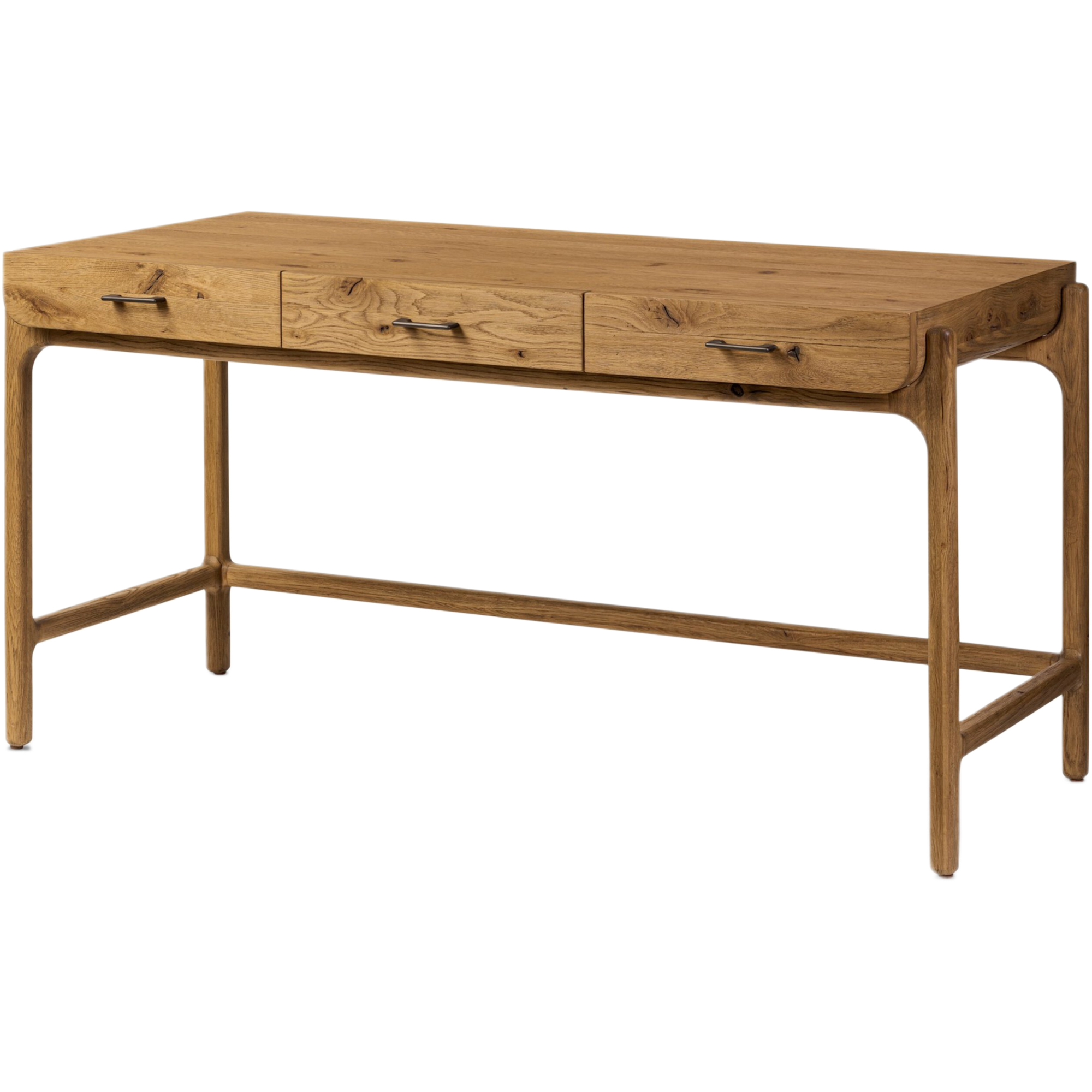 Serenwyn Desk, Resawn Worn Oak