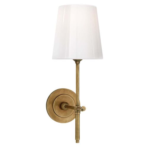 Bryant Sconce, Hand-Rubbed Antiqued Brass/White~P77520415