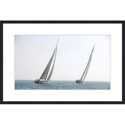 Lillian August, The Race, 42.5" x 28.5" Lillian August, The Race, 42.5" x 28.5"