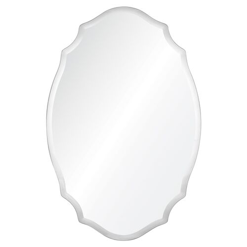 Tia Wall Mirror, Mirrored~P77170086