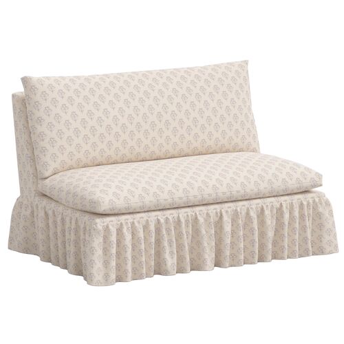 Thelma Ruffle Settee, Francie