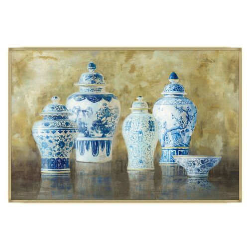 Chinoiserie Set Print, 24" x 36"
