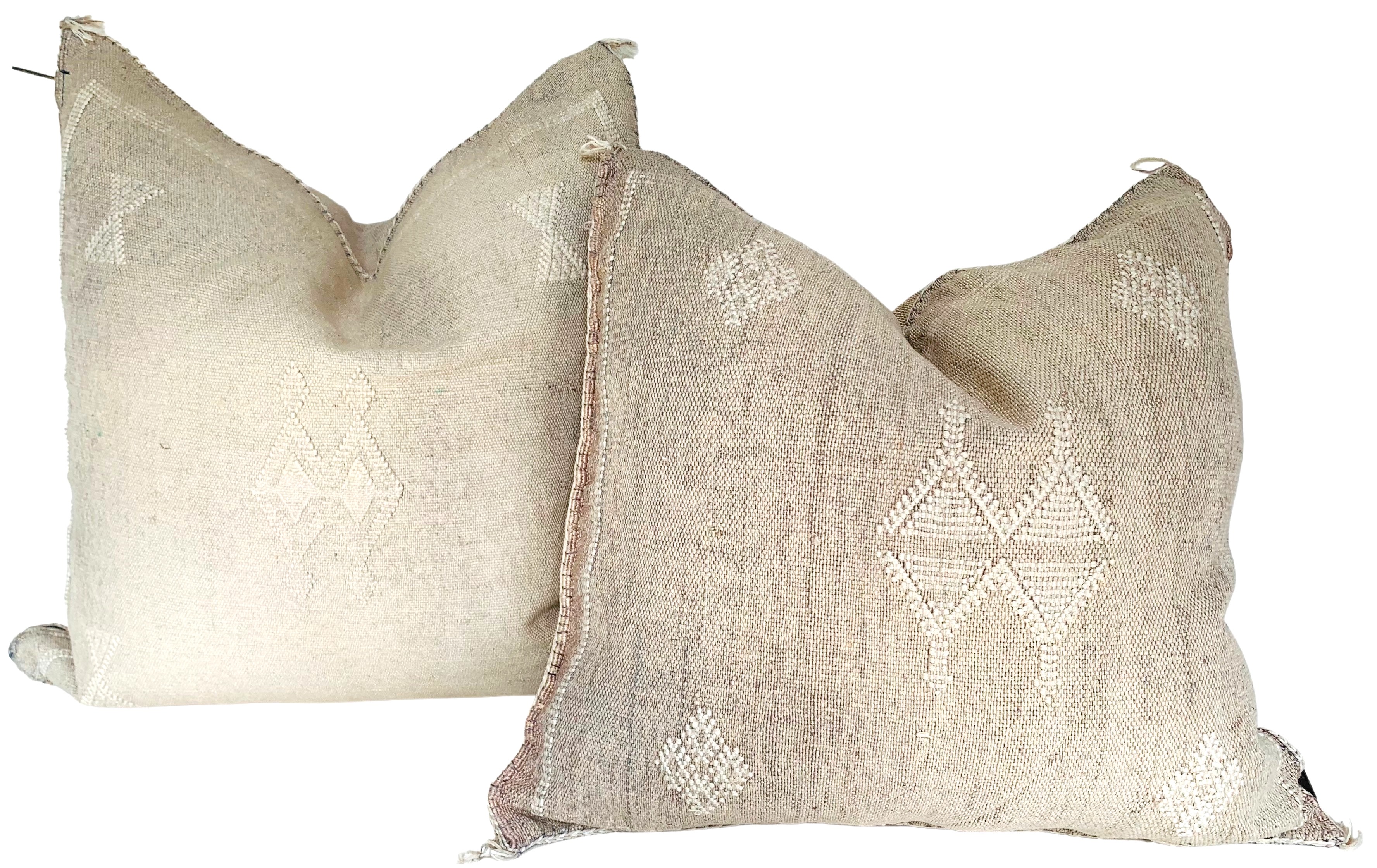 Moroccan Sabra Silk Pillows, Pair~P77659833
