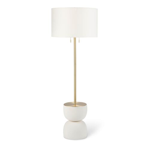 Bruno Floor Lamp, White~P77578502