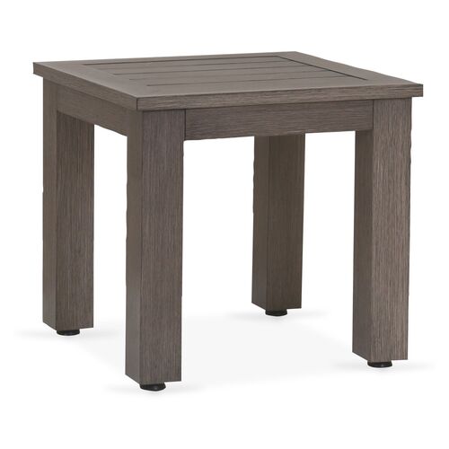 Farren Outdoor Side Table, Driftwood~P77370963