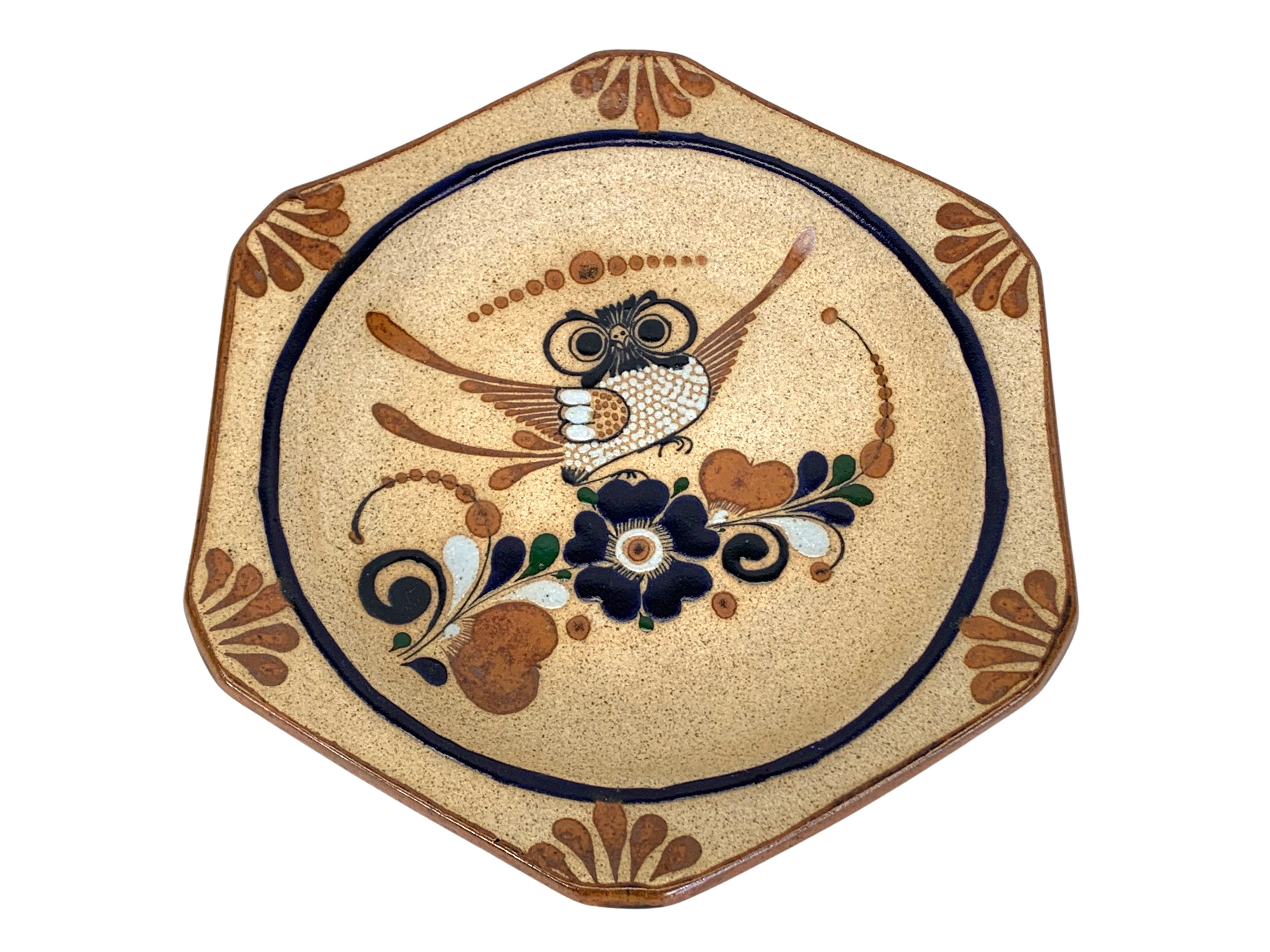 Mexican Hand-Painted Catchall Bowl~P77613142