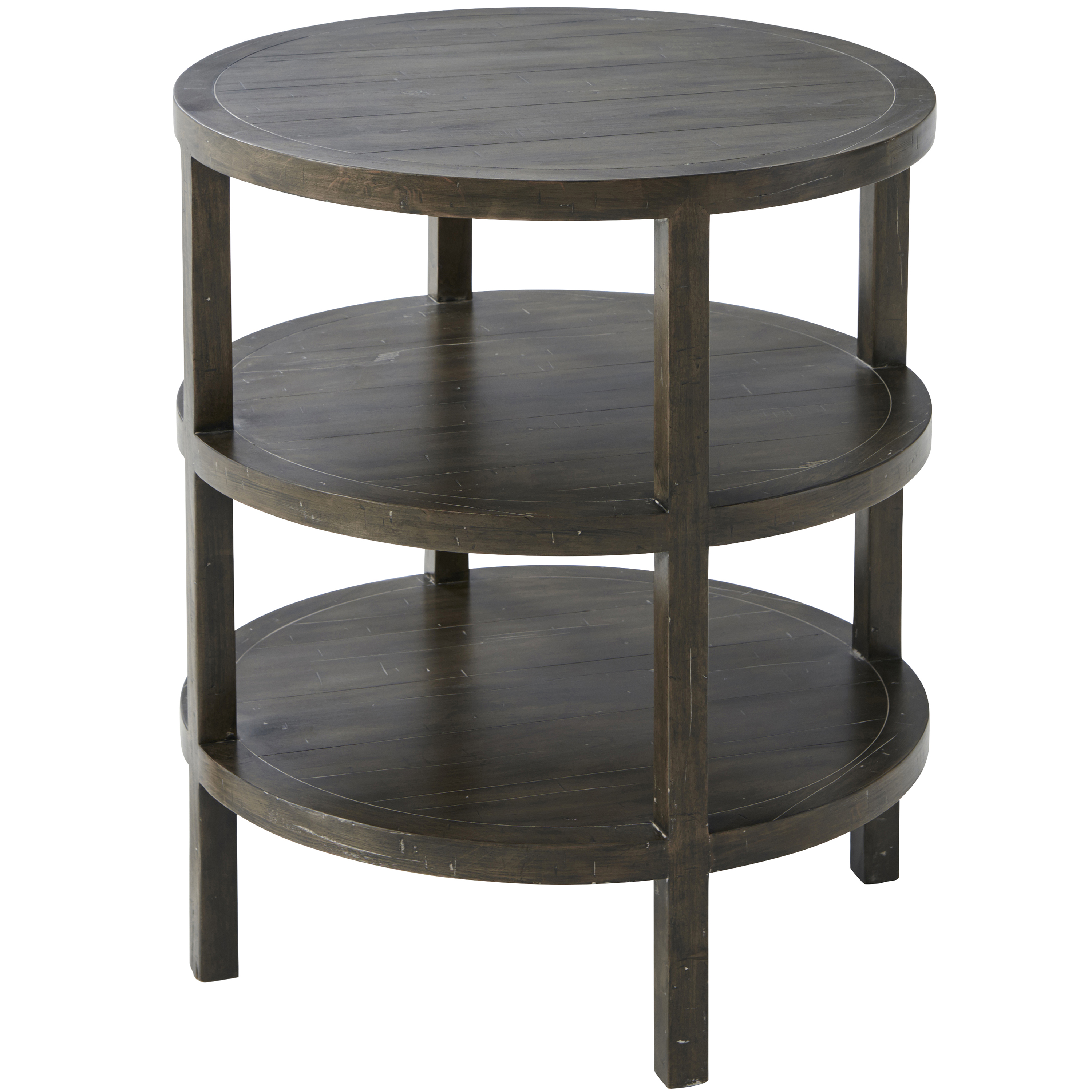 Hemway Round Side Table, Cocoa~P77219391