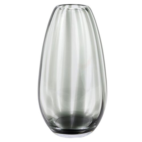 Bolla Glass Medium Pleated Vase