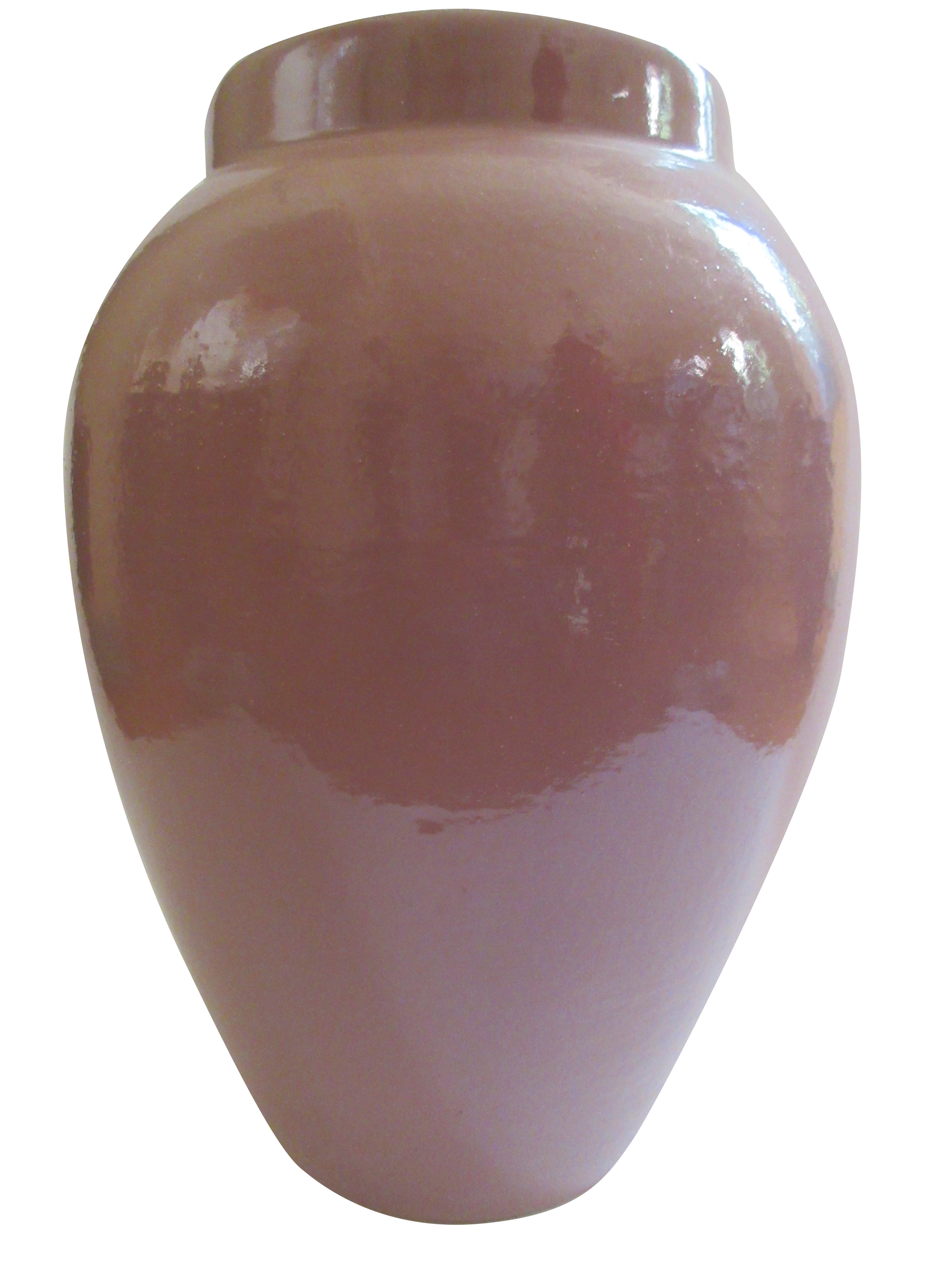 1940s American Pottery Oil Jar 16" Tall