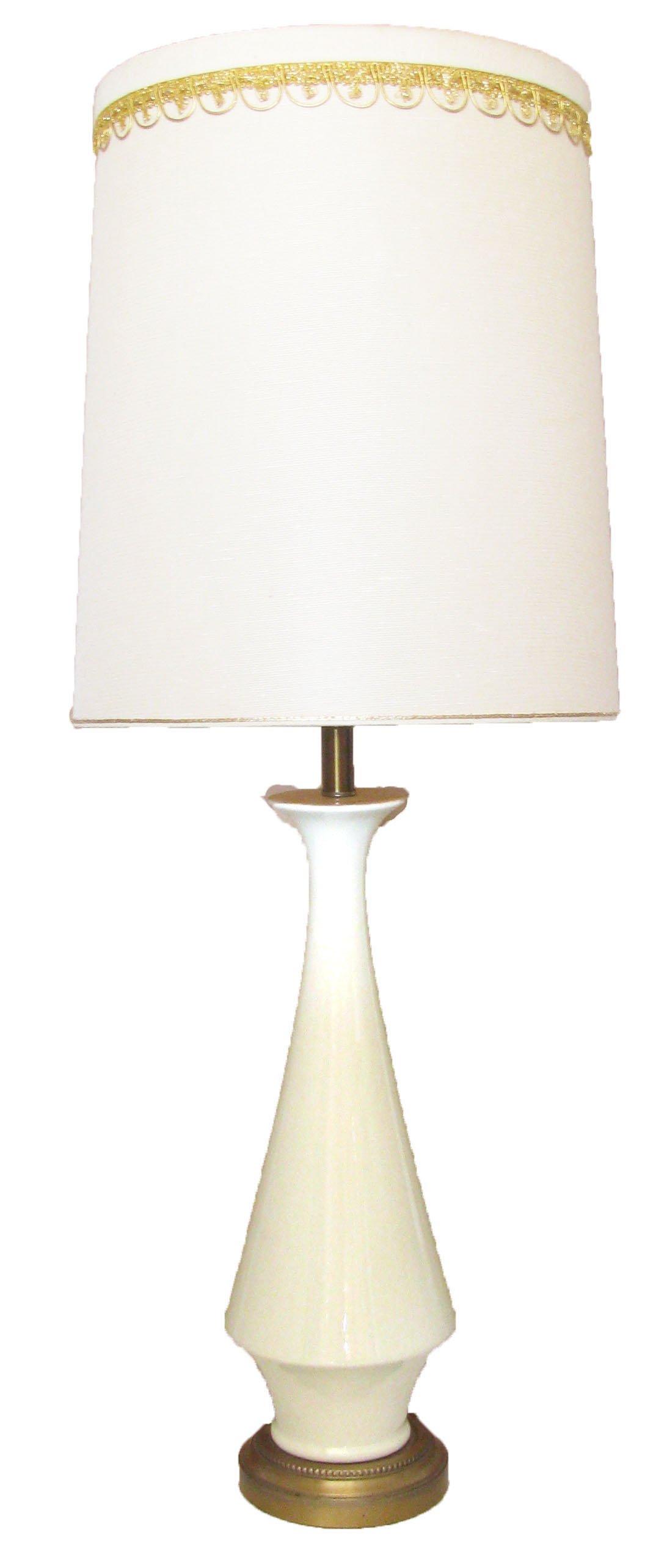 Tall Danish Modern Lamp w/ Shade~P77601751