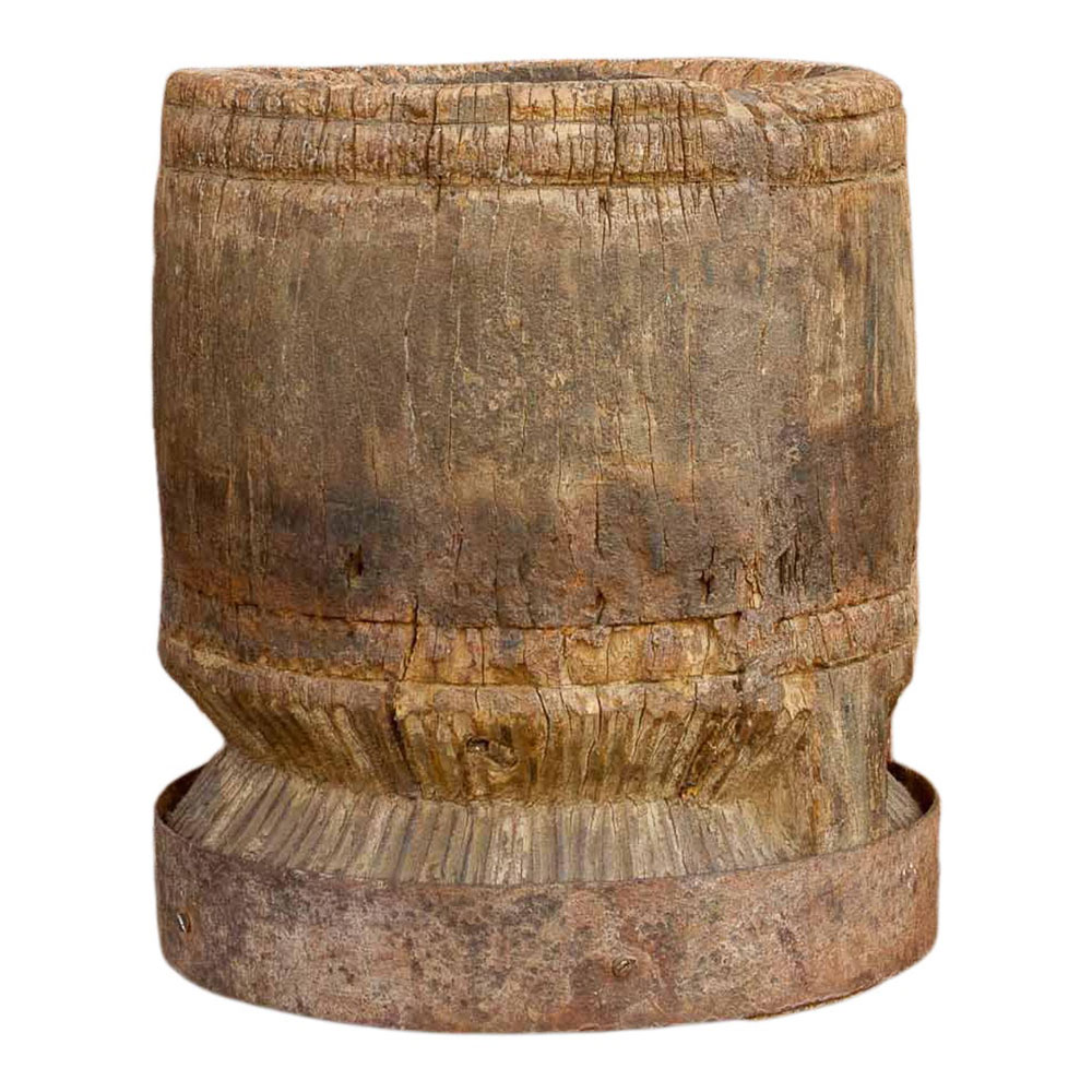 Antique Rustic Oxidize Grinder Pot~P77613547