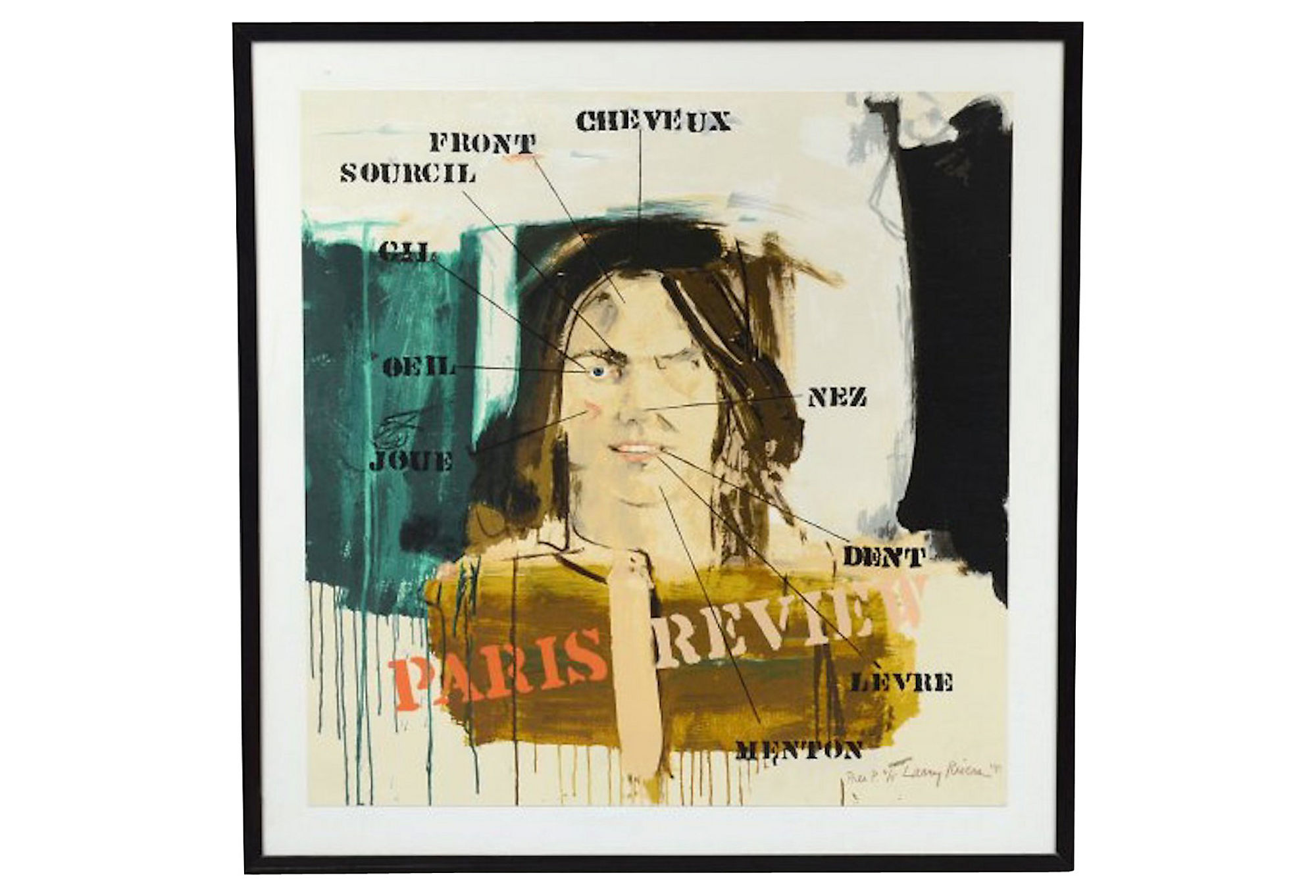 "[Paris Review]" by Larry Rivers~P77149917