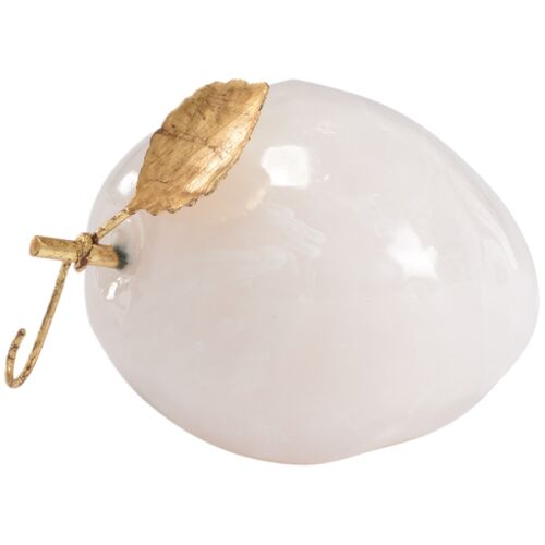 Pear Object, White