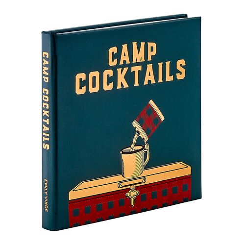 Camp Cocktails Leatherbound Book Camp Cocktails Leatherbound Book