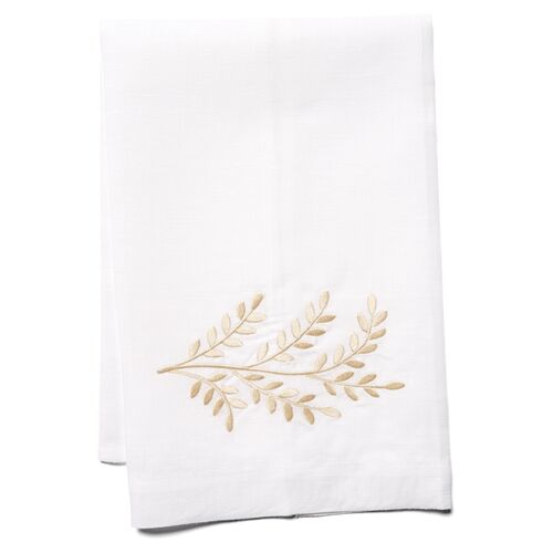 Willow Linen Guest Towel, Beige~P77303591