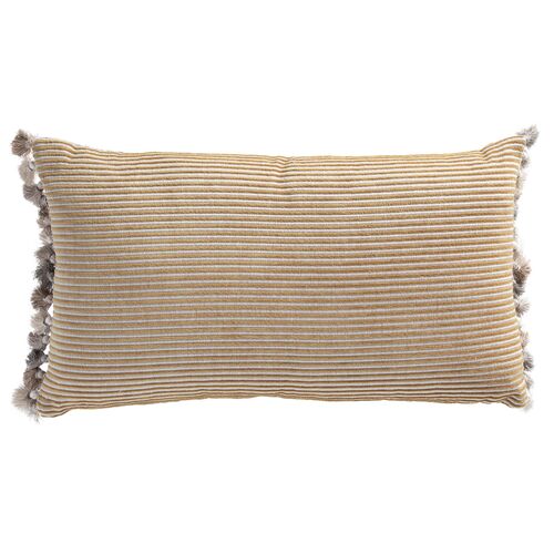 Textured Stripe Indoor Lumbar Pillow Textured Stripe Indoor Lumbar Pillow
