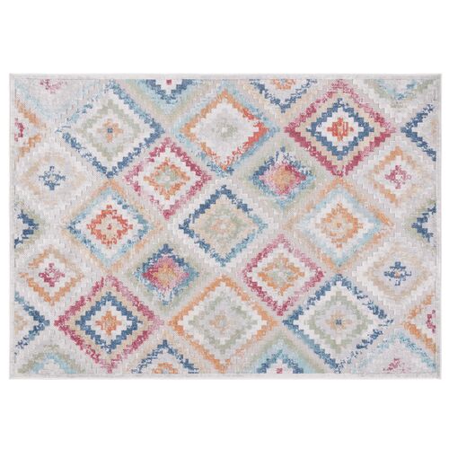 Leila Rug, Red