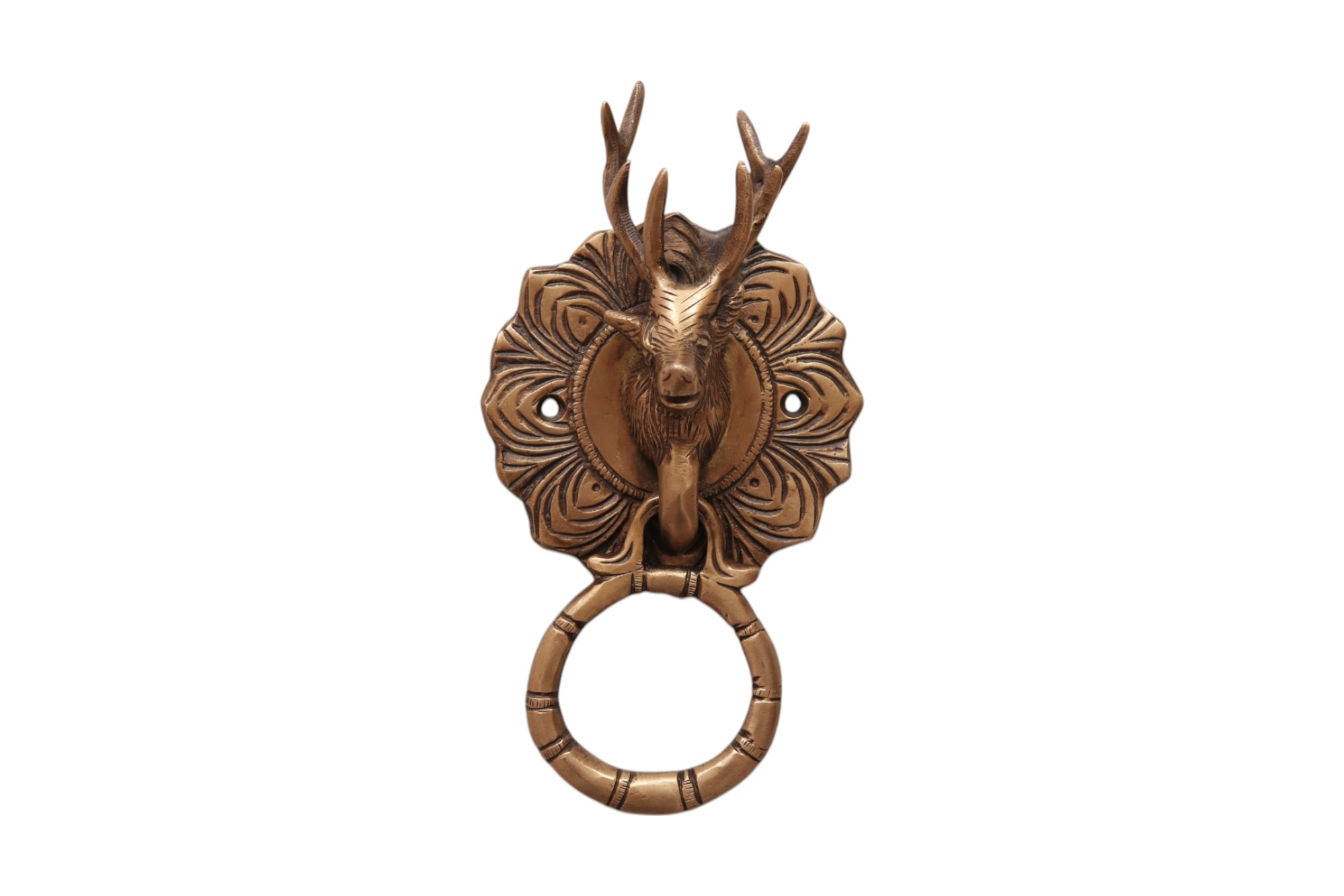 Brass Deer Door Knocker~P77727517