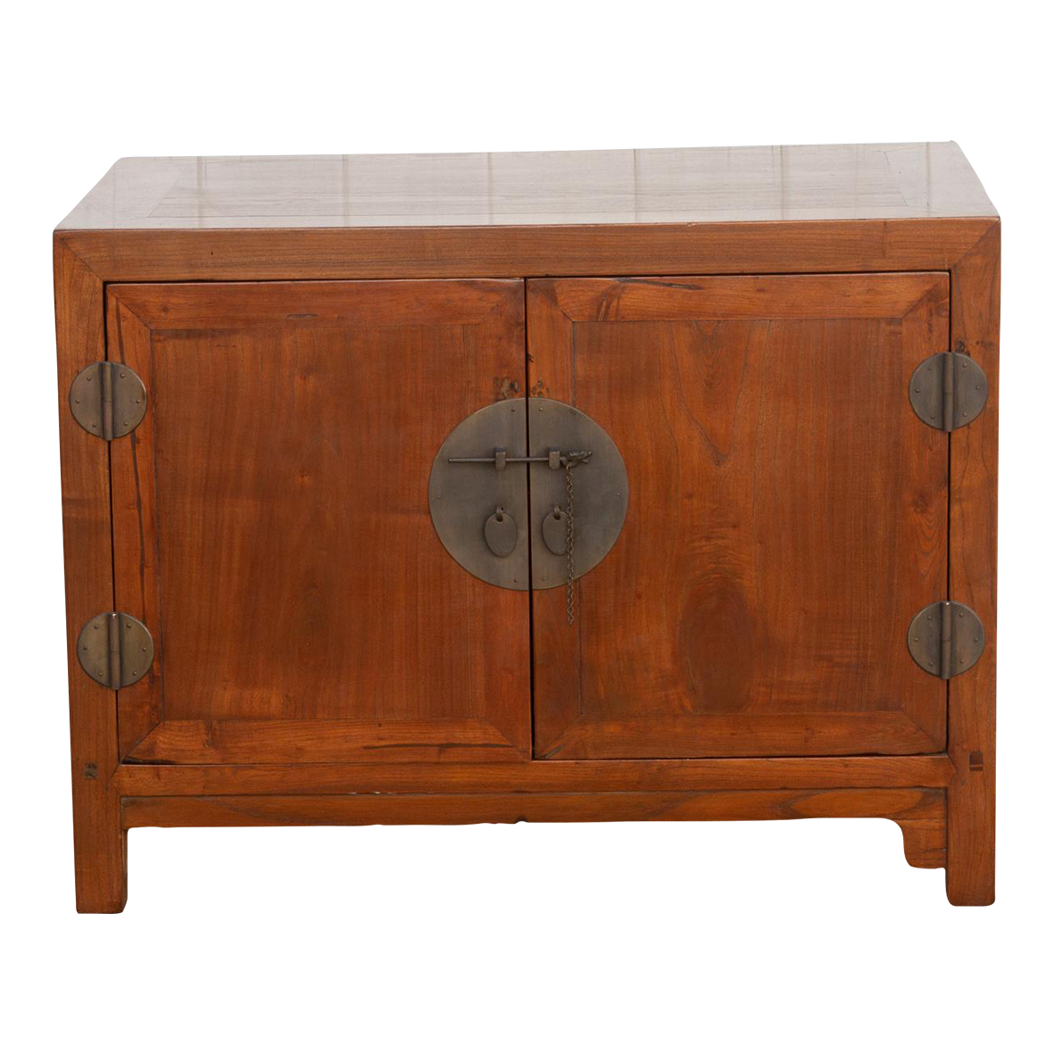Mid-Century Walnut Brown Low Cabinet~P77687824