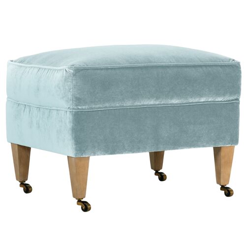Elodie Velvet Ottoman