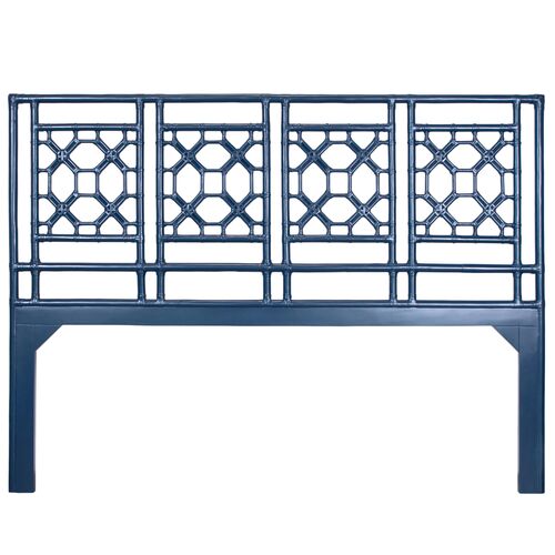 Lattice Headboard, Navy~P77363923
