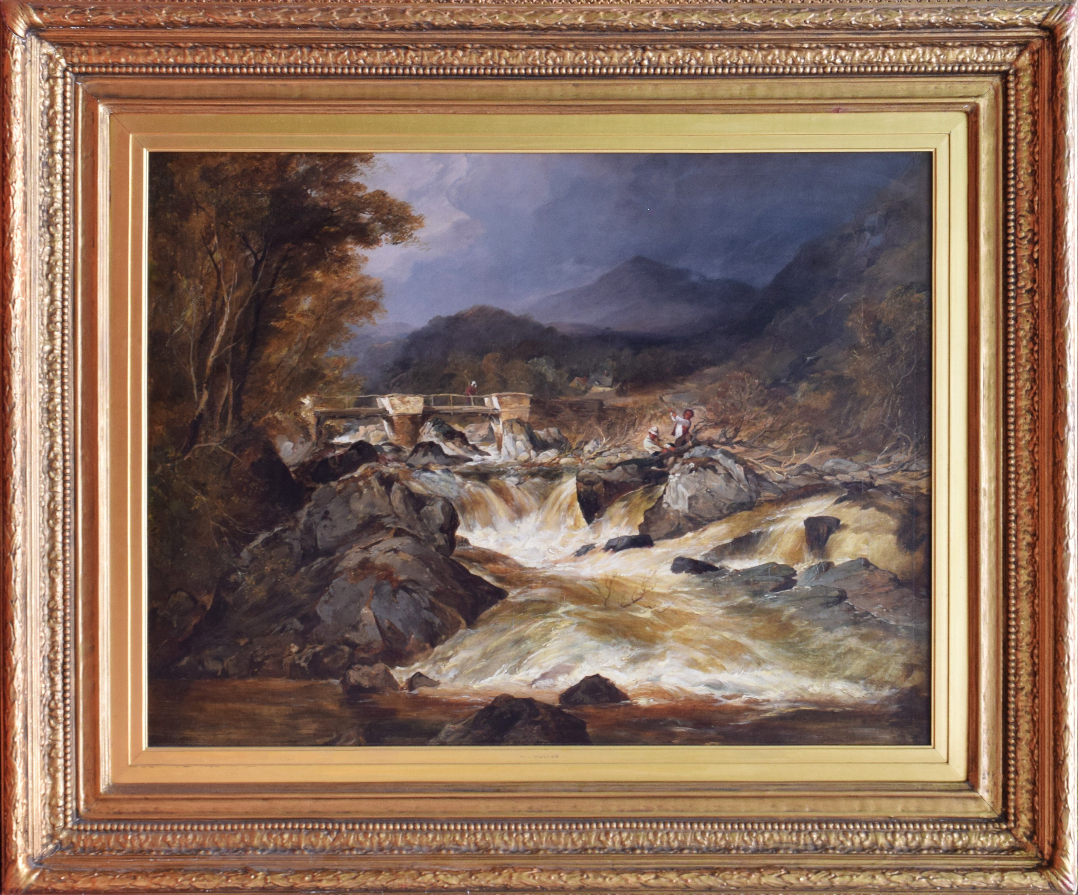 Large Landscape by William Muller 19thC~P77627134