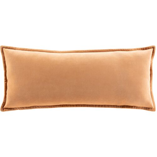 Evie Cotton Velvet Lumbar Pillow