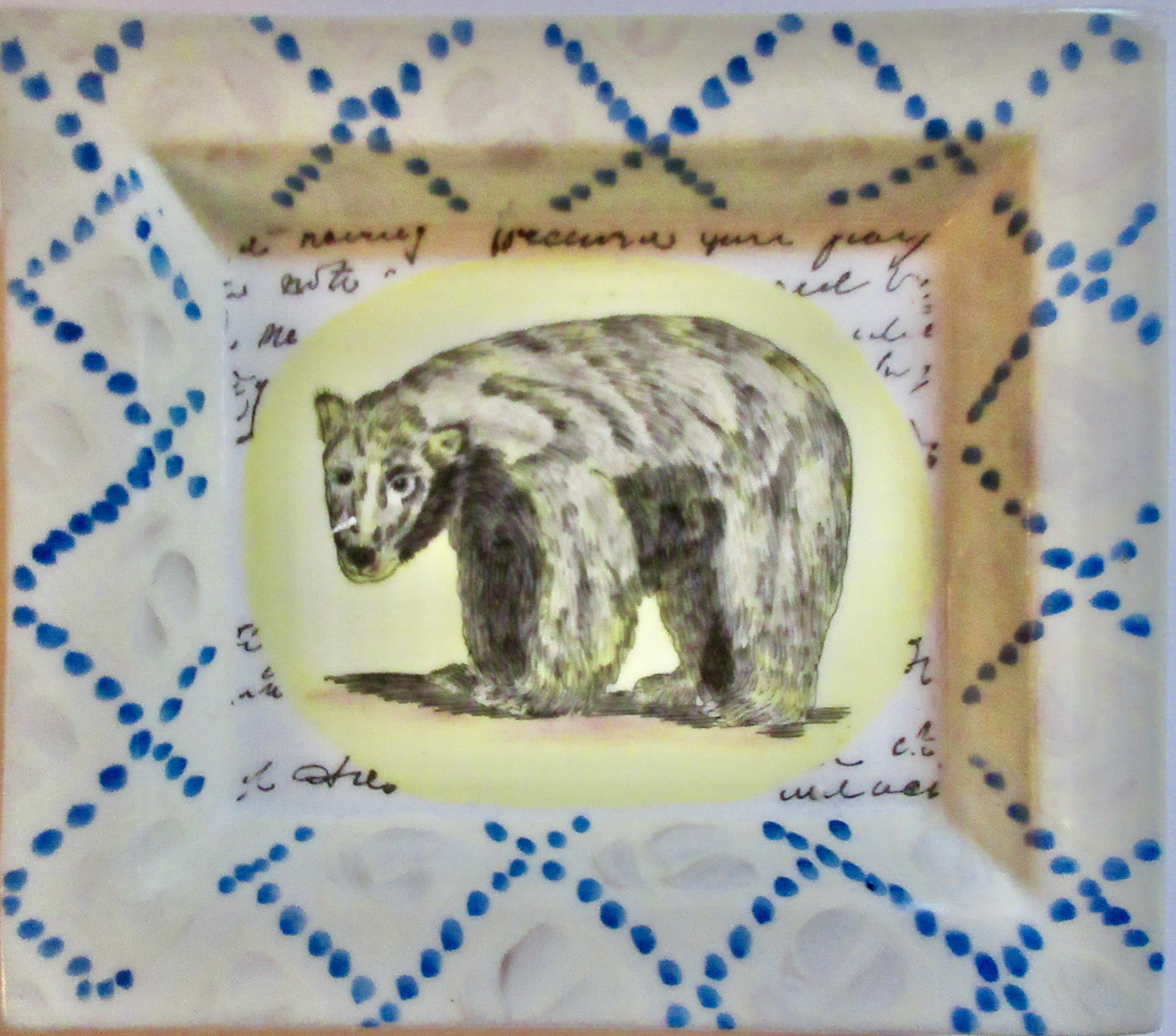 Porcelain Bear Tray~P77686961