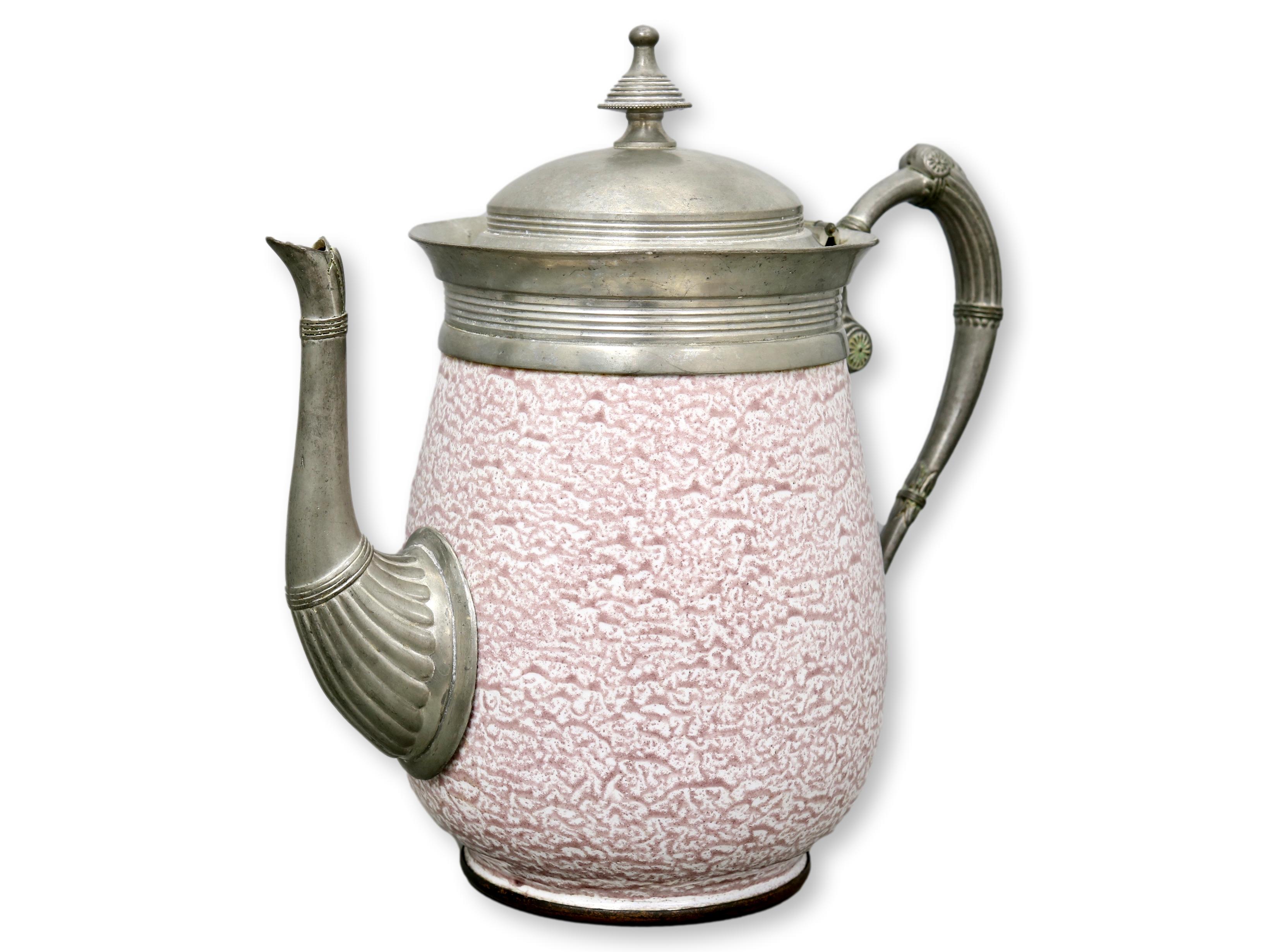 Antique American Graniteware Coffee Pot~P77679618