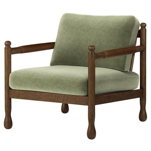 Amy Performance Chenille Occasional Chair Amy Performance Chenille Occasional Chair