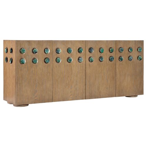 Commerce and Market Pilea Entertainment Credenza, Natural