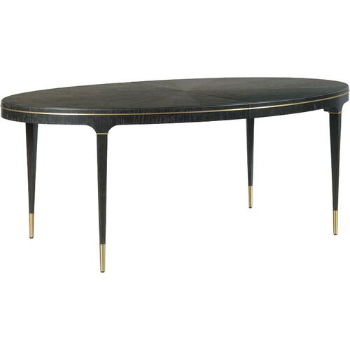 Archer Extension Dining Table, Slate/Brass~P77654649