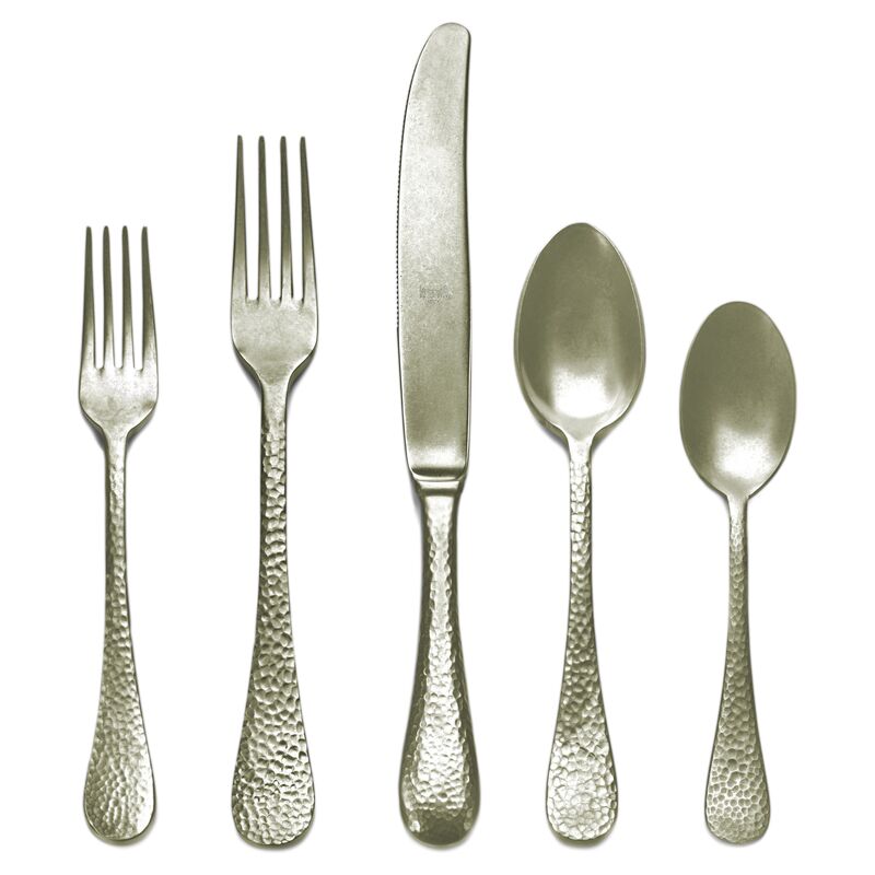 5-Pc Epoque Place Setting, Champagne