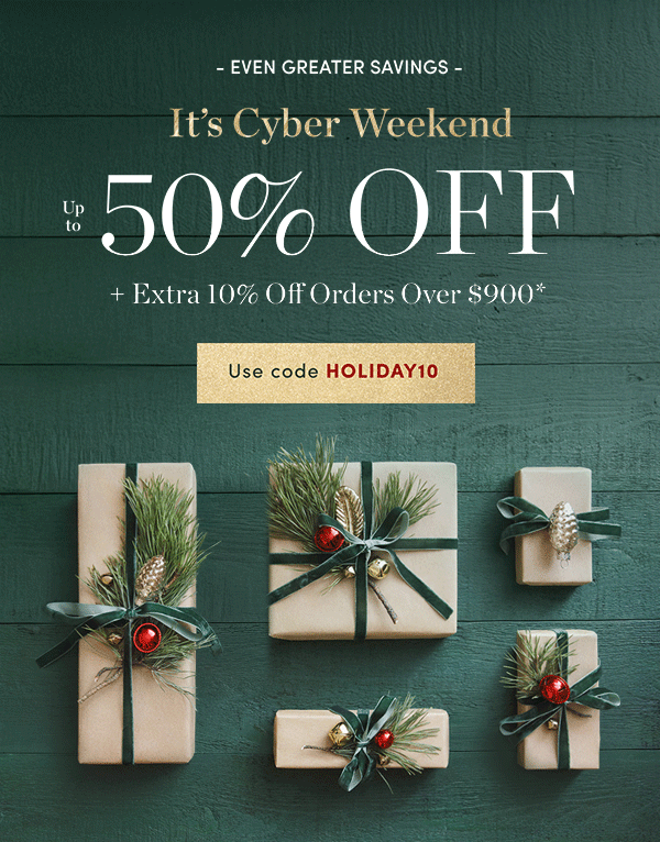 Up to 50 Percent Off Sitewide