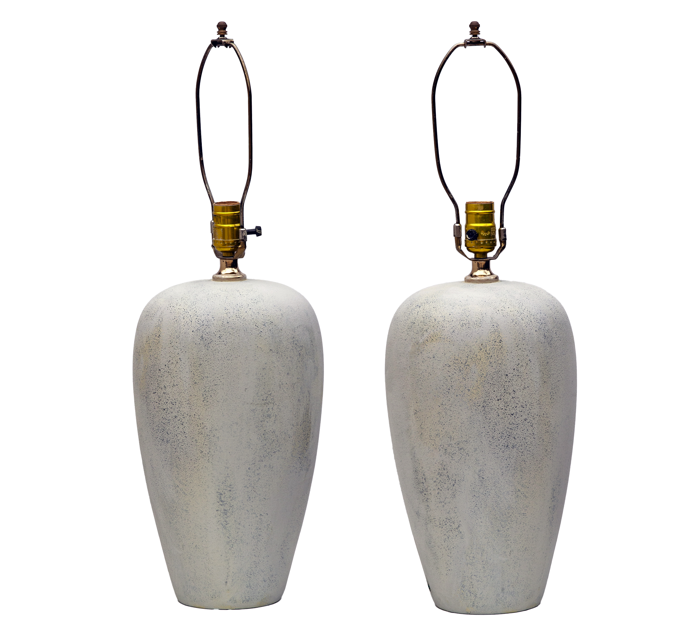 Faux Cement Resin Lamps, set of 2~P77697391
