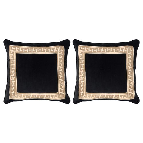 S/2 Robertson 20x20 Pillows, Black~P77190474~P77190474