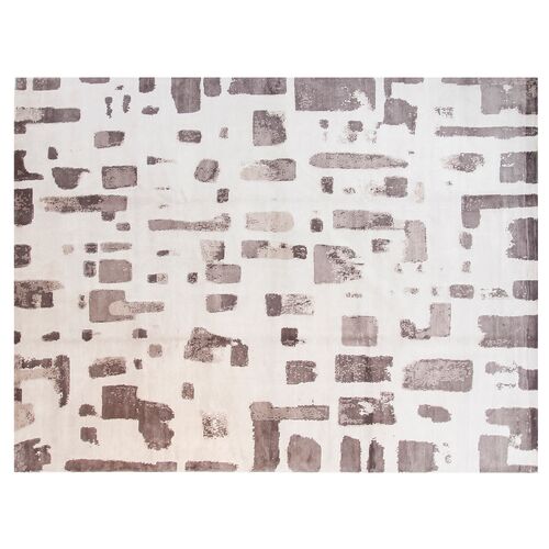 Rena Rug, 9x12, Purple