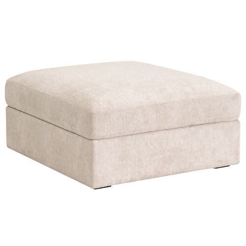 Dalton Modular Storage Ottoman, Ivory Dalton Modular Storage Ottoman, Ivory