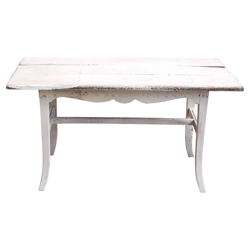 Rachel Ashwell Shabby Chic Couture Farmhouse Style White Table One Kings Lane