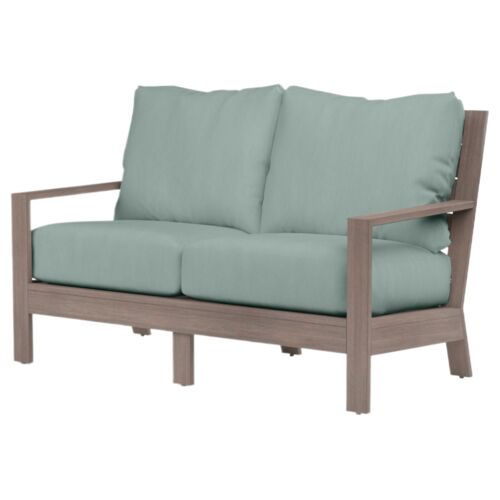 Farren Outdoor Aluminum Loveseat