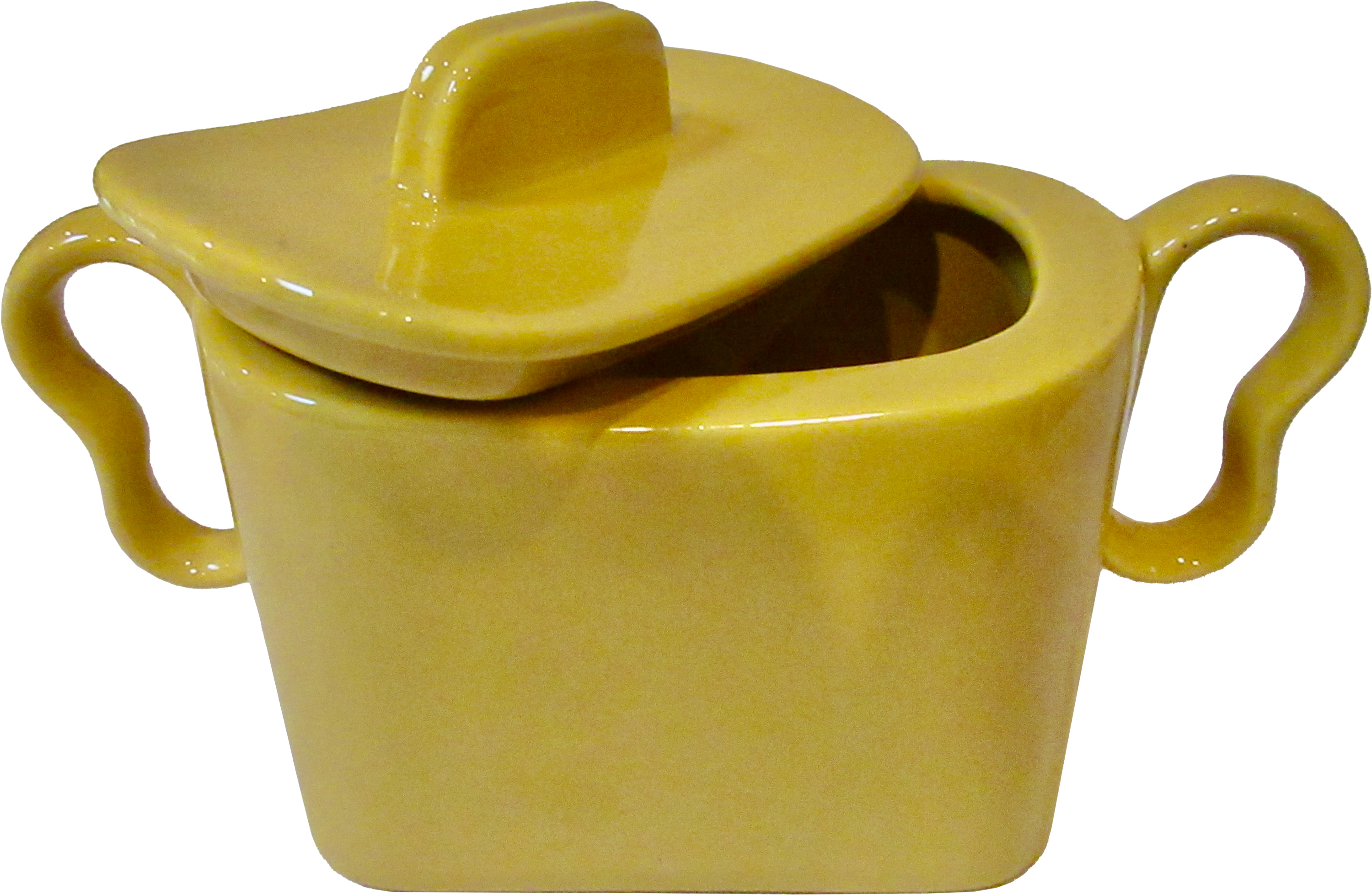 MCM California Pottery Sugar Bowl~P77609454