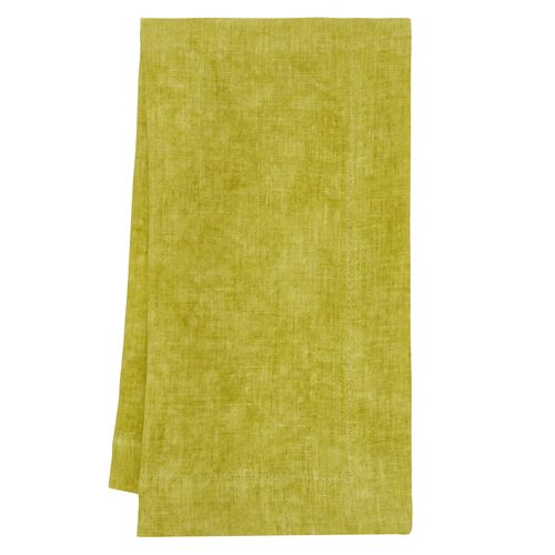 S/4 Fiji Napkins, Sage Green