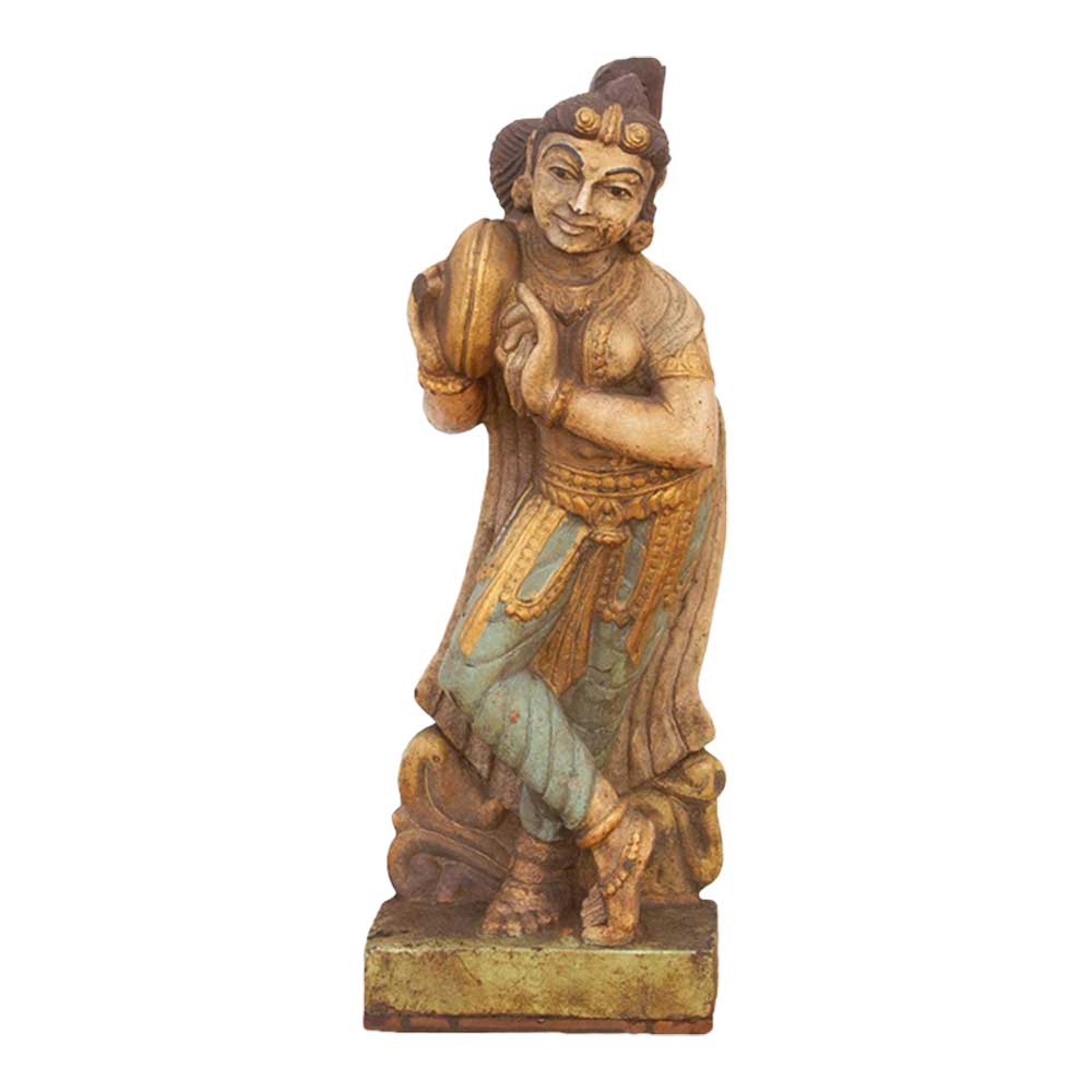 Southern Indian Stone Celestial Figure~P77689377