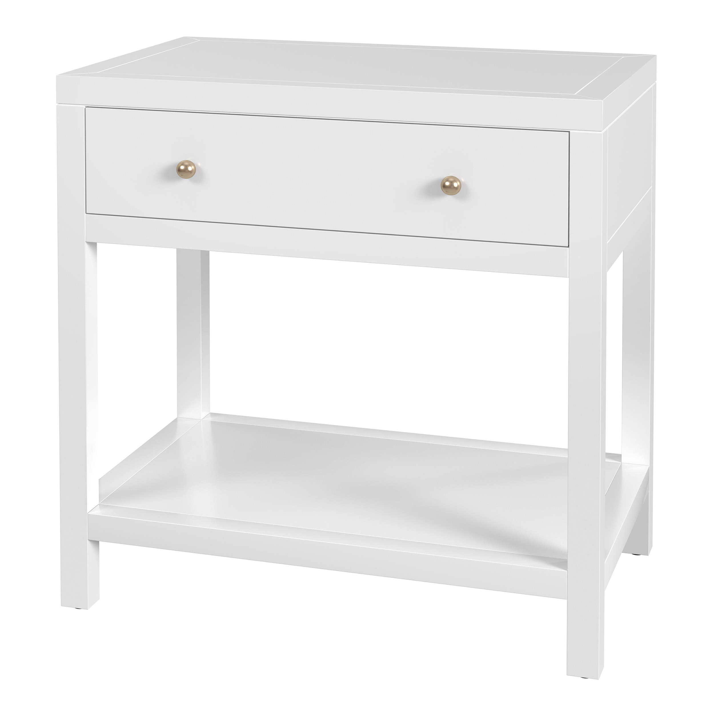 Charlie 1-Drawer Wide Nightstand Charlie 1-Drawer Wide Nightstand