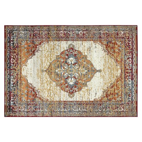 Rolland Medallion Rug, Beige