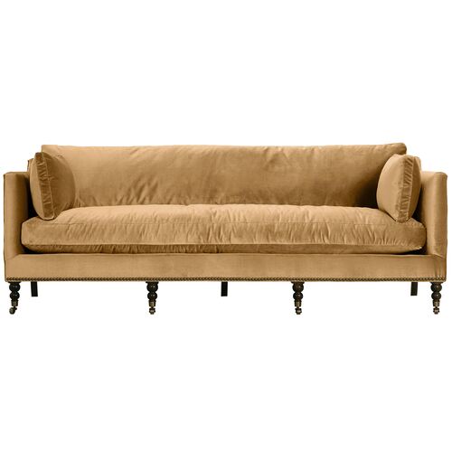 Margot 90" Velvet Sofa