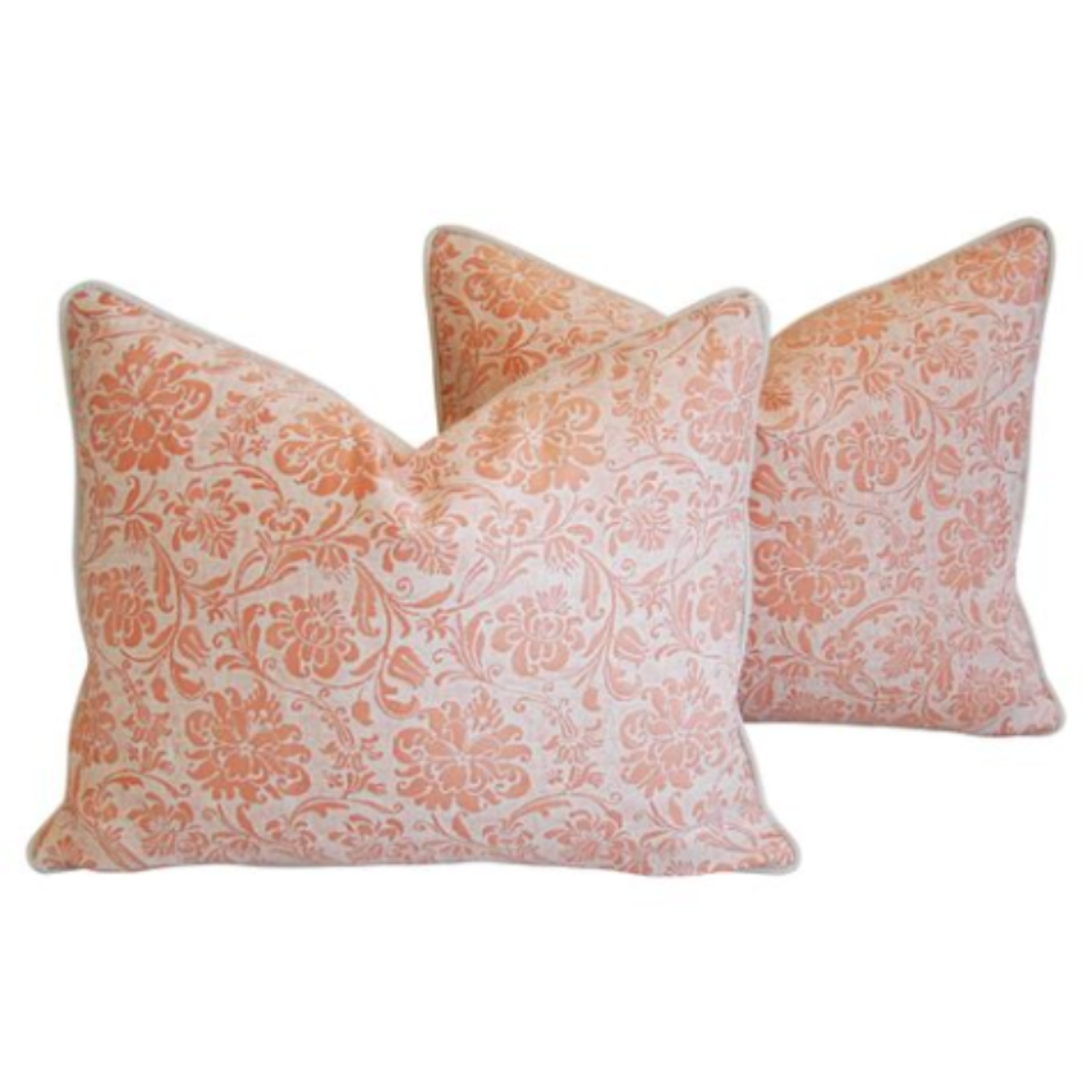 Italian Fortuny Cimarosa Pillows, Pair~P77662519