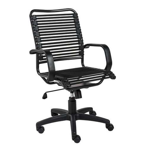 Flexara Bungie Flat High Back Office Chair