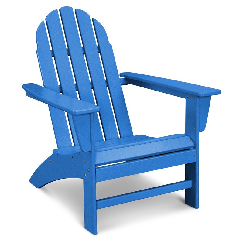 Vineyard Adirondack Chair, Pacific Blue