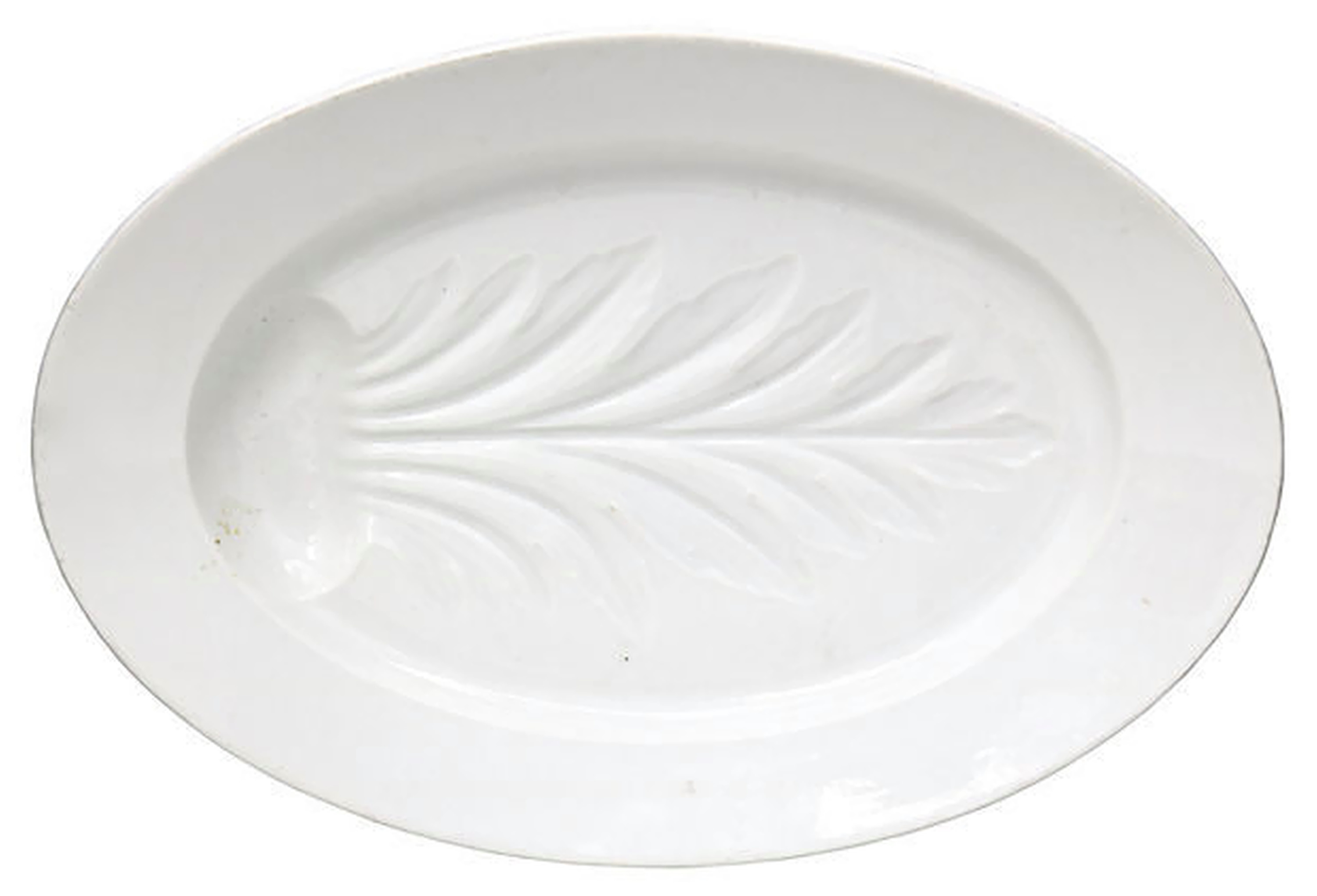 Antique French Porcelain Meat Platter~P77576711